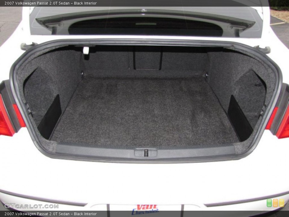 Black Interior Trunk for the 2007 Volkswagen Passat 2.0T Sedan #44541077