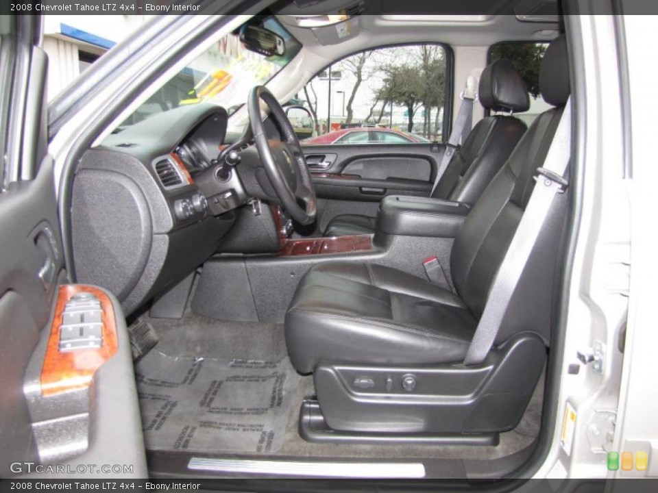Ebony Interior Photo for the 2008 Chevrolet Tahoe LTZ 4x4 #44542457
