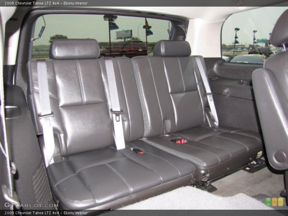 Ebony Interior Photo for the 2008 Chevrolet Tahoe LTZ 4x4 #44542505