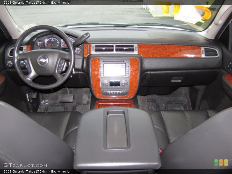 Ebony Interior Dashboard for the 2008 Chevrolet Tahoe LTZ 4x4 #44542537