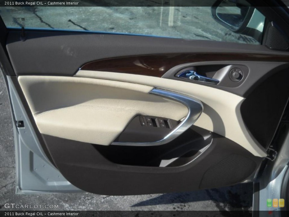 Cashmere Interior Door Panel for the 2011 Buick Regal CXL #44543073