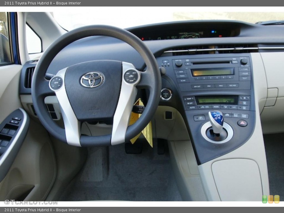 Bisque Interior Dashboard for the 2011 Toyota Prius Hybrid II #44555257