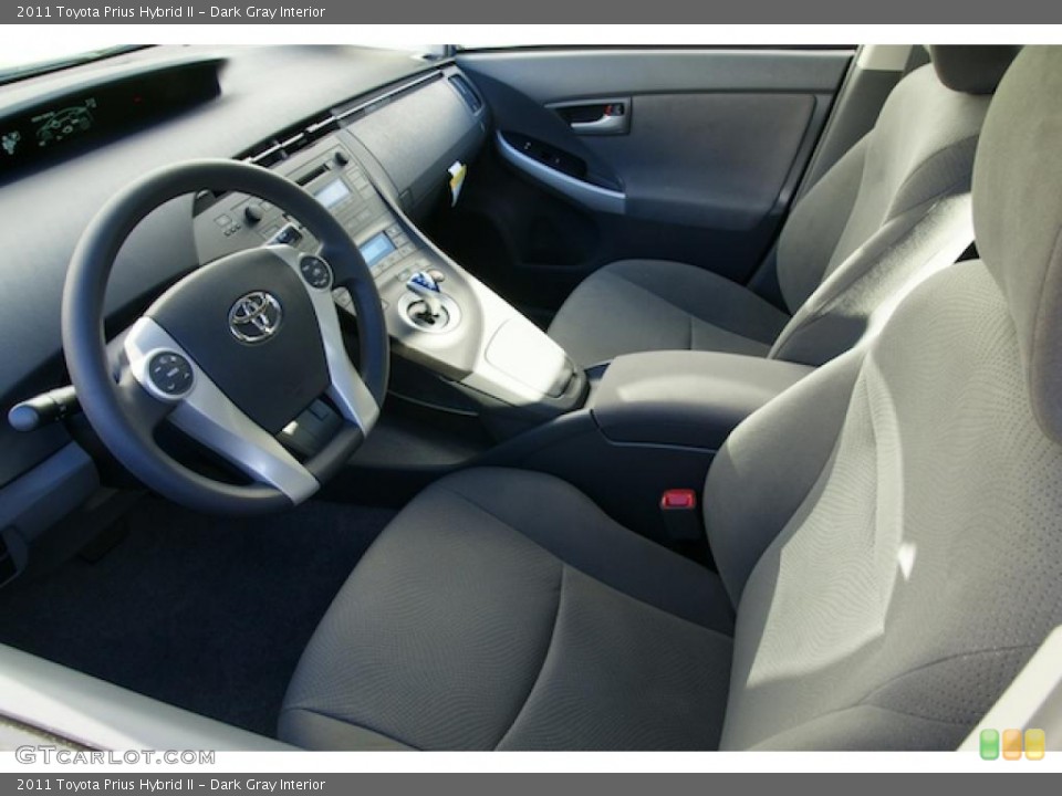Dark Gray Interior Photo for the 2011 Toyota Prius Hybrid II #44556117