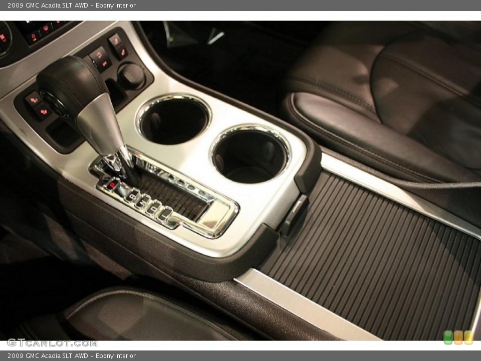 Ebony Interior Transmission for the 2009 GMC Acadia SLT AWD #44561149
