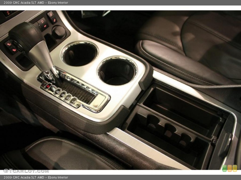 Ebony Interior Transmission for the 2009 GMC Acadia SLT AWD #44561161