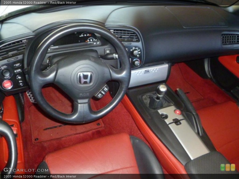 Red/Black Interior Photo for the 2005 Honda S2000 Roadster #44562745