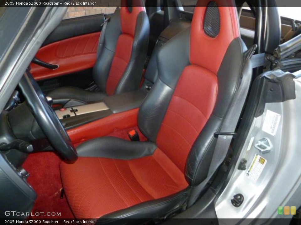 Red/Black Interior Photo for the 2005 Honda S2000 Roadster #44562761