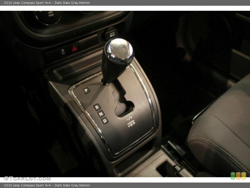 Dark Slate Gray Interior Transmission for the 2010 Jeep Compass Sport 4x4 #44565213