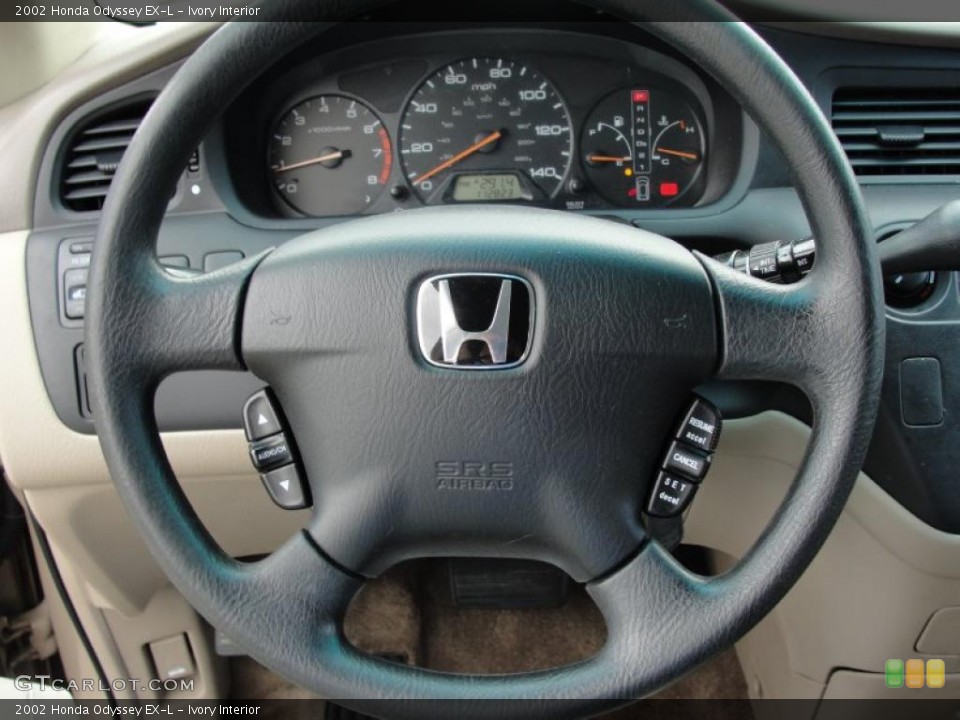 Ivory Interior Steering Wheel for the 2002 Honda Odyssey EX-L #44565673