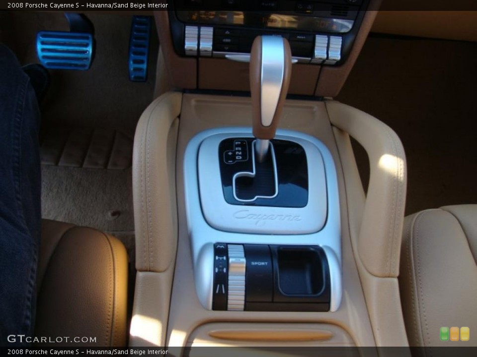 Havanna/Sand Beige Interior Transmission for the 2008 Porsche Cayenne S #44566381