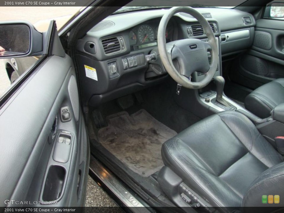 Gray Interior Photo for the 2001 Volvo C70 SE Coupe #44569665