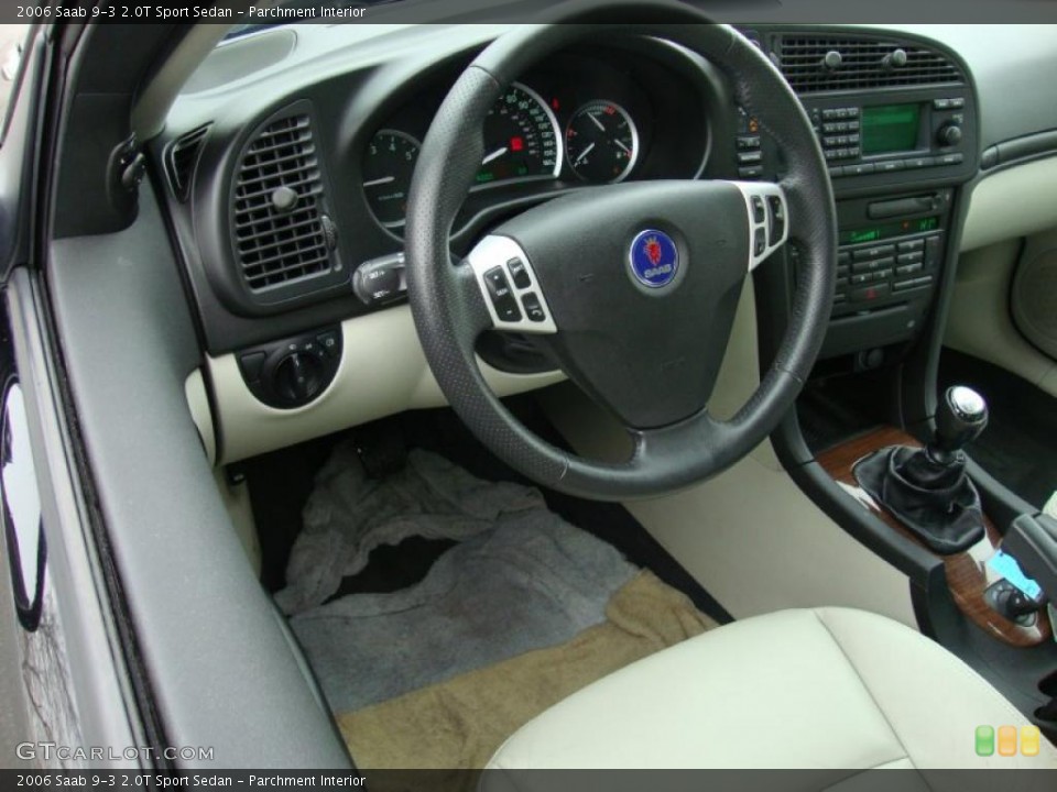 Parchment Interior Dashboard for the 2006 Saab 9-3 2.0T Sport Sedan #44572141