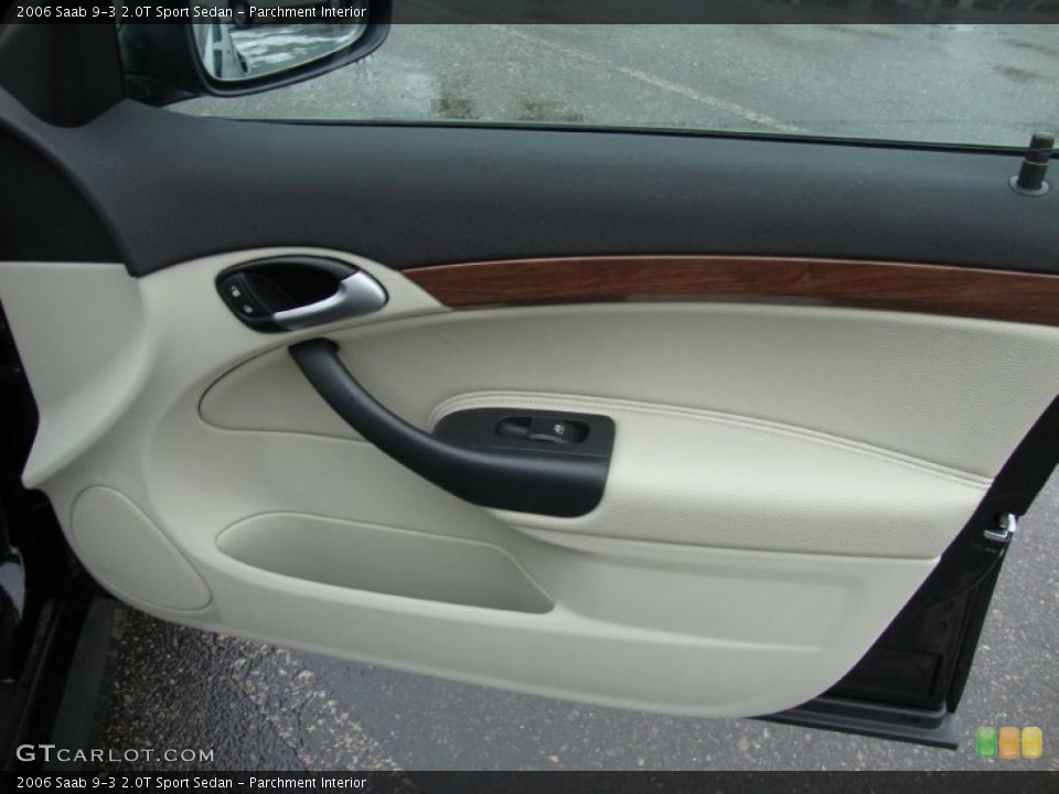 Parchment Interior Door Panel for the 2006 Saab 9-3 2.0T Sport Sedan #44572297