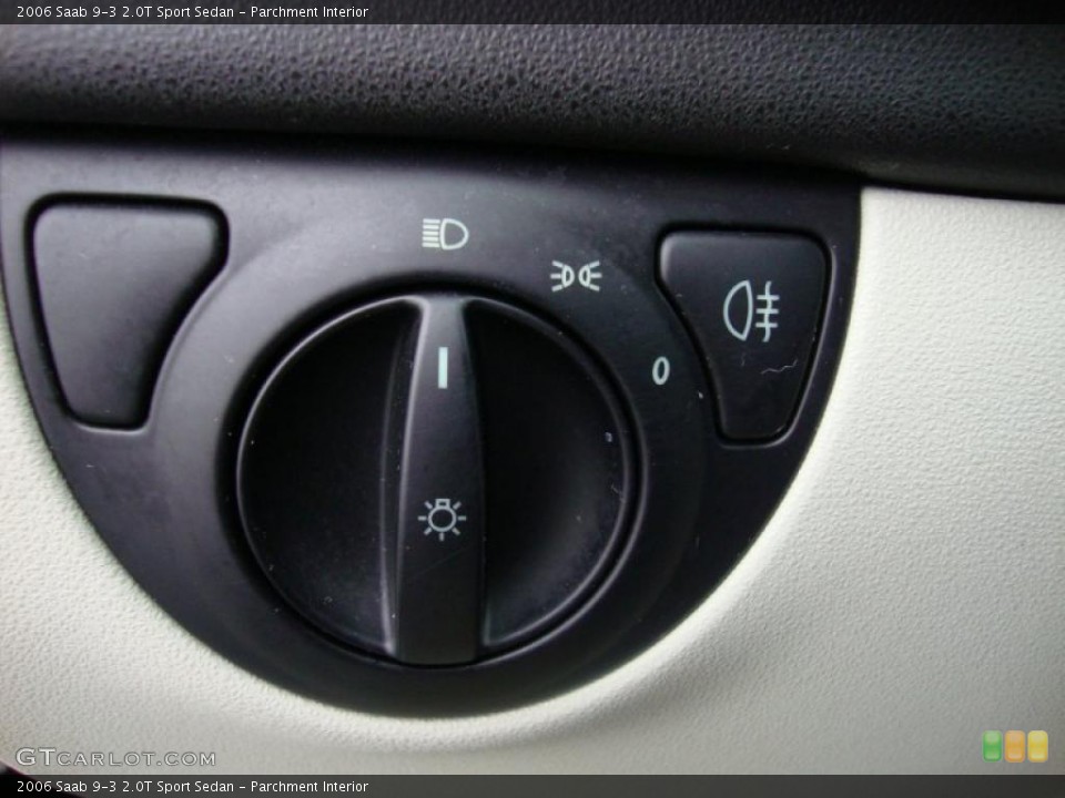 Parchment Interior Controls for the 2006 Saab 9-3 2.0T Sport Sedan #44572741
