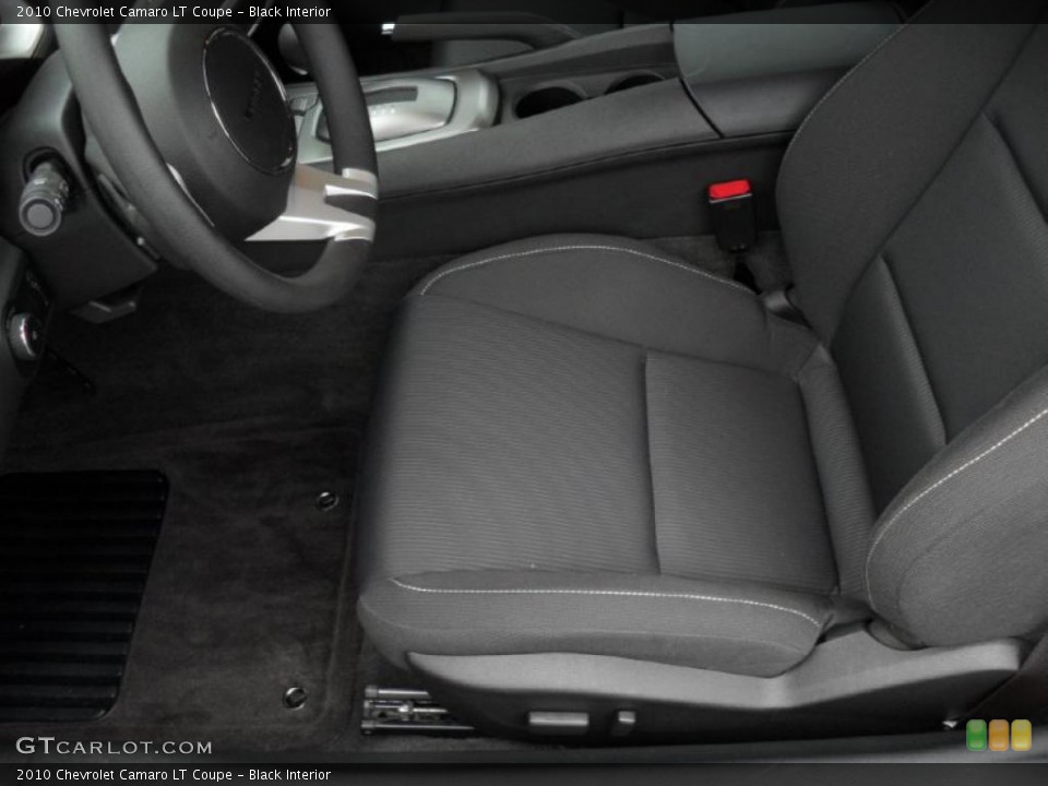 Black Interior Photo for the 2010 Chevrolet Camaro LT Coupe #44573233