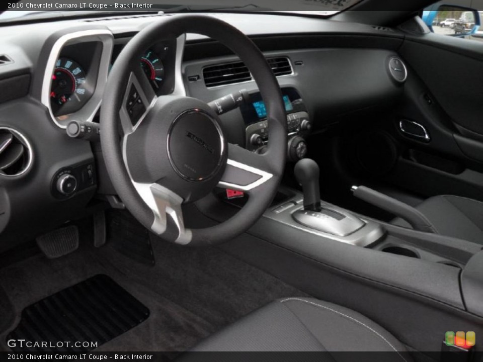 Black Interior Prime Interior for the 2010 Chevrolet Camaro LT Coupe #44573517