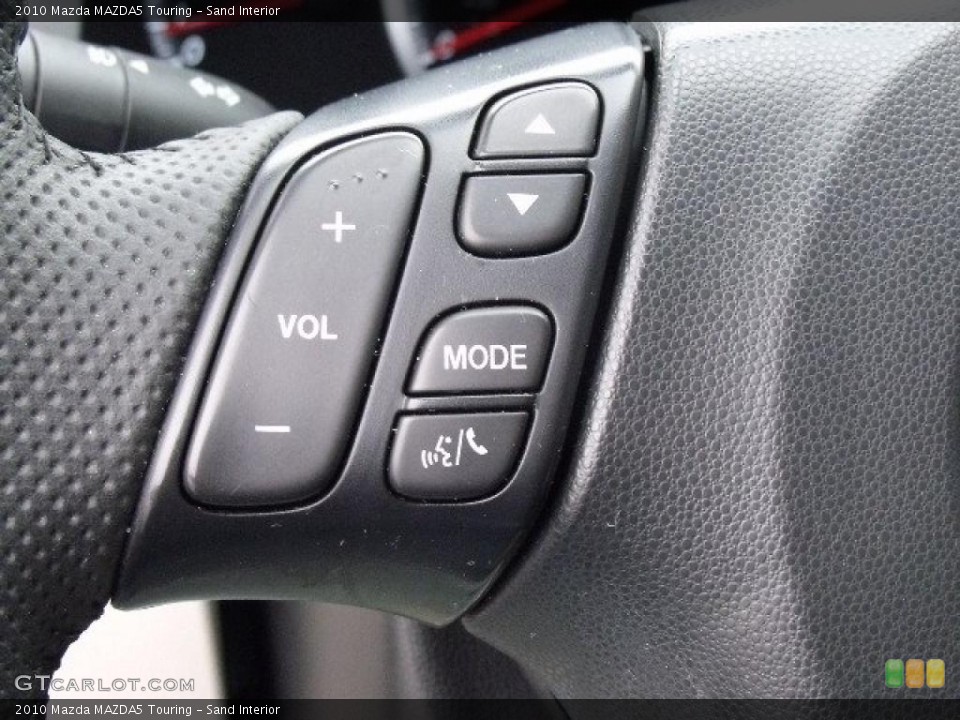 Sand Interior Controls for the 2010 Mazda MAZDA5 Touring #44575937