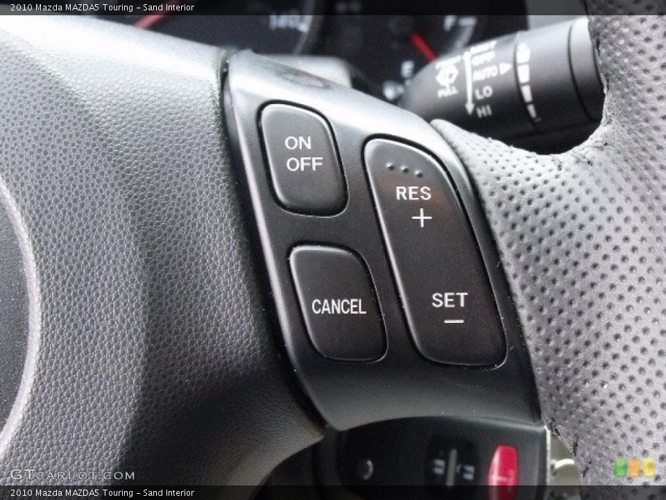 Sand Interior Controls for the 2010 Mazda MAZDA5 Touring #44575949