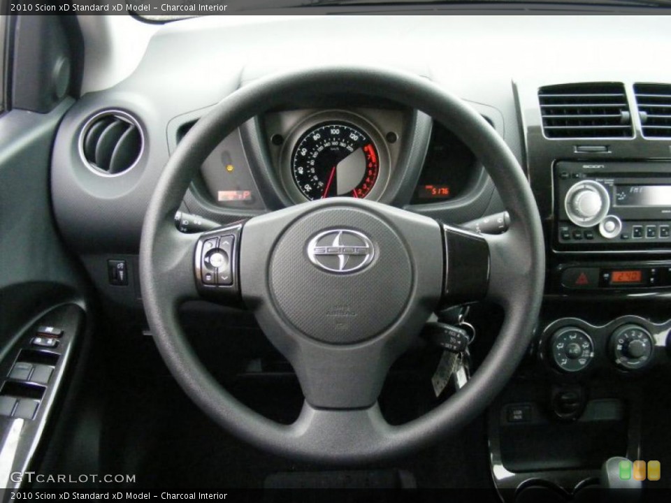 Charcoal Interior Steering Wheel for the 2010 Scion xD  #44586158