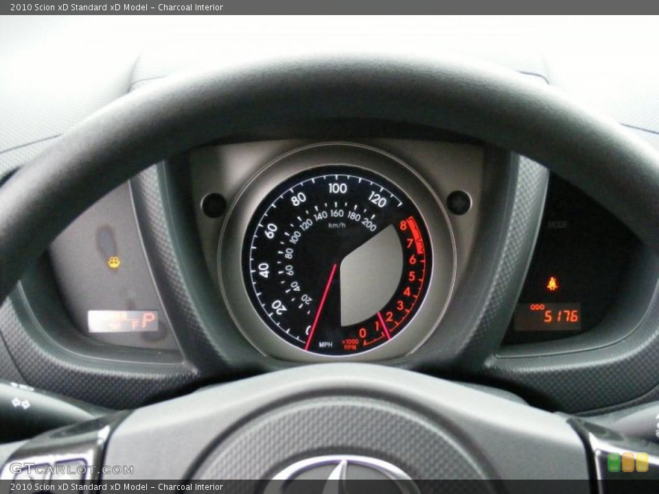 Charcoal Interior Gauges for the 2010 Scion xD  #44586178