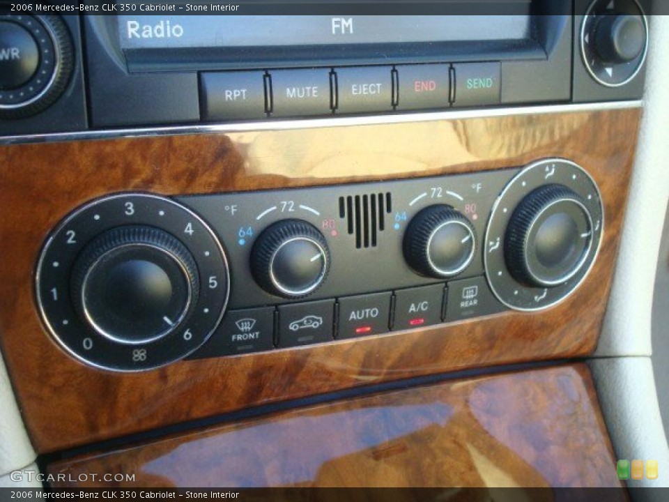 Stone Interior Controls for the 2006 Mercedes-Benz CLK 350 Cabriolet #44589450