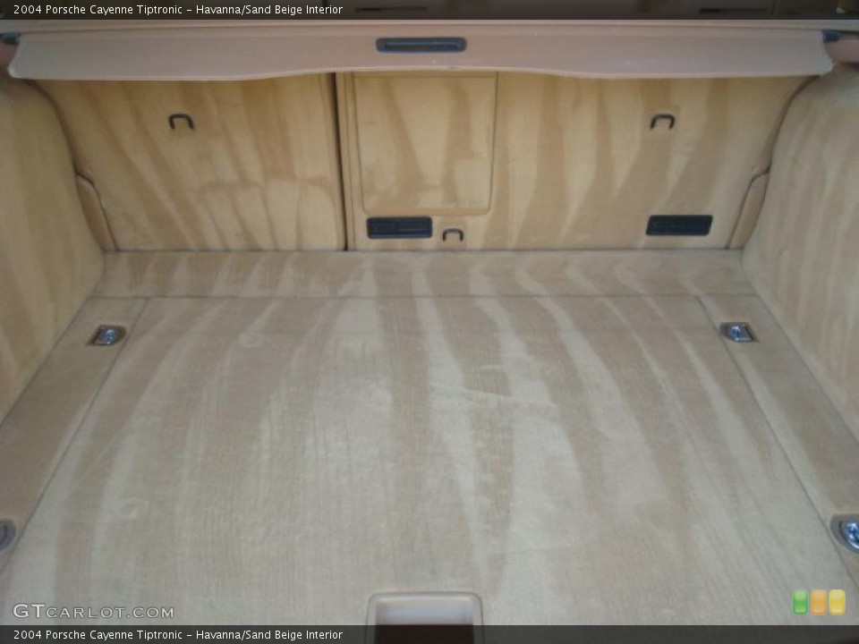 Havanna/Sand Beige Interior Trunk for the 2004 Porsche Cayenne Tiptronic #44590310
