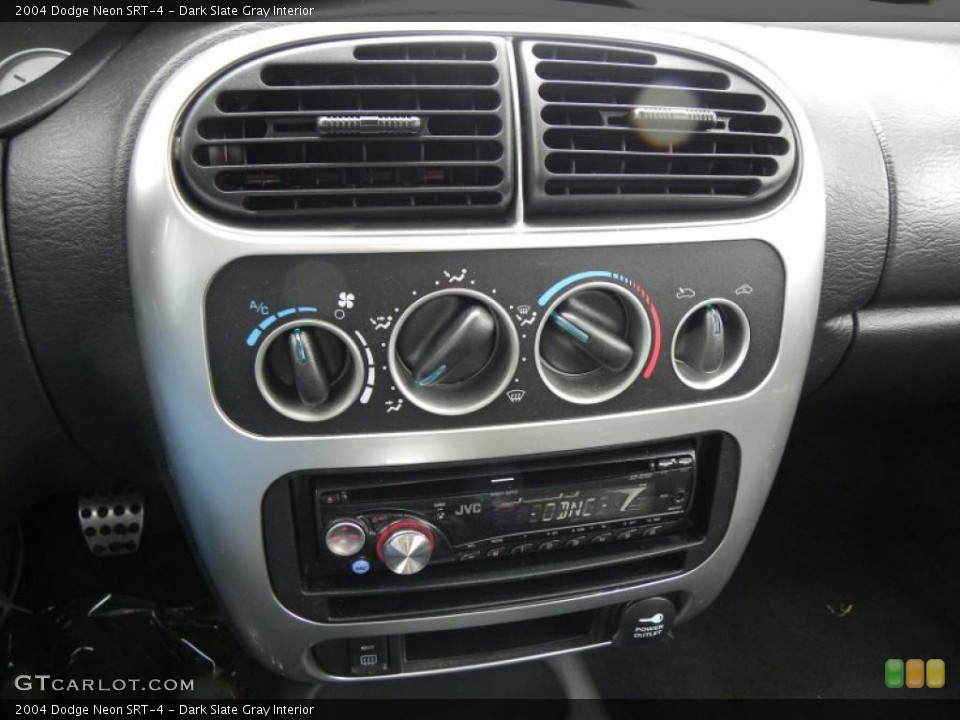Dark Slate Gray Interior Controls for the 2004 Dodge Neon SRT-4 #44592171