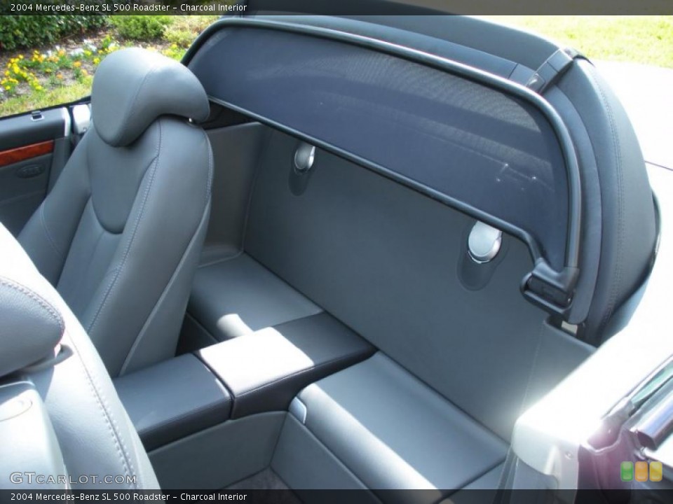 Charcoal Interior Photo for the 2004 Mercedes-Benz SL 500 Roadster #44592259