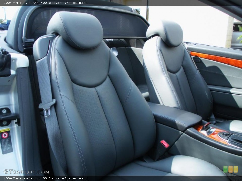 Charcoal Interior Photo for the 2004 Mercedes-Benz SL 500 Roadster #44592287