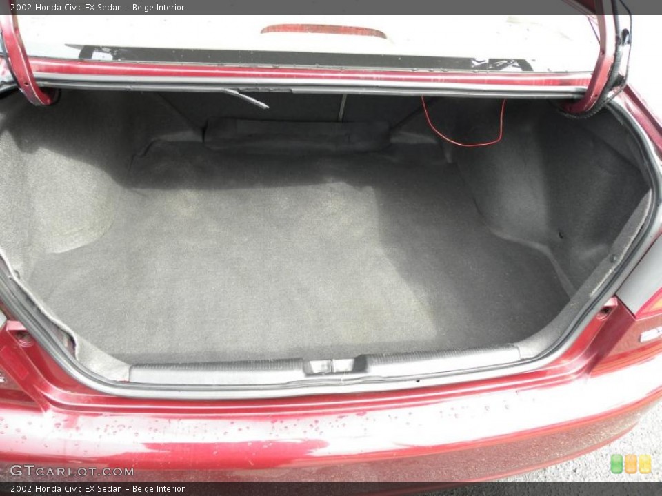 Beige Interior Trunk for the 2002 Honda Civic EX Sedan #44592499