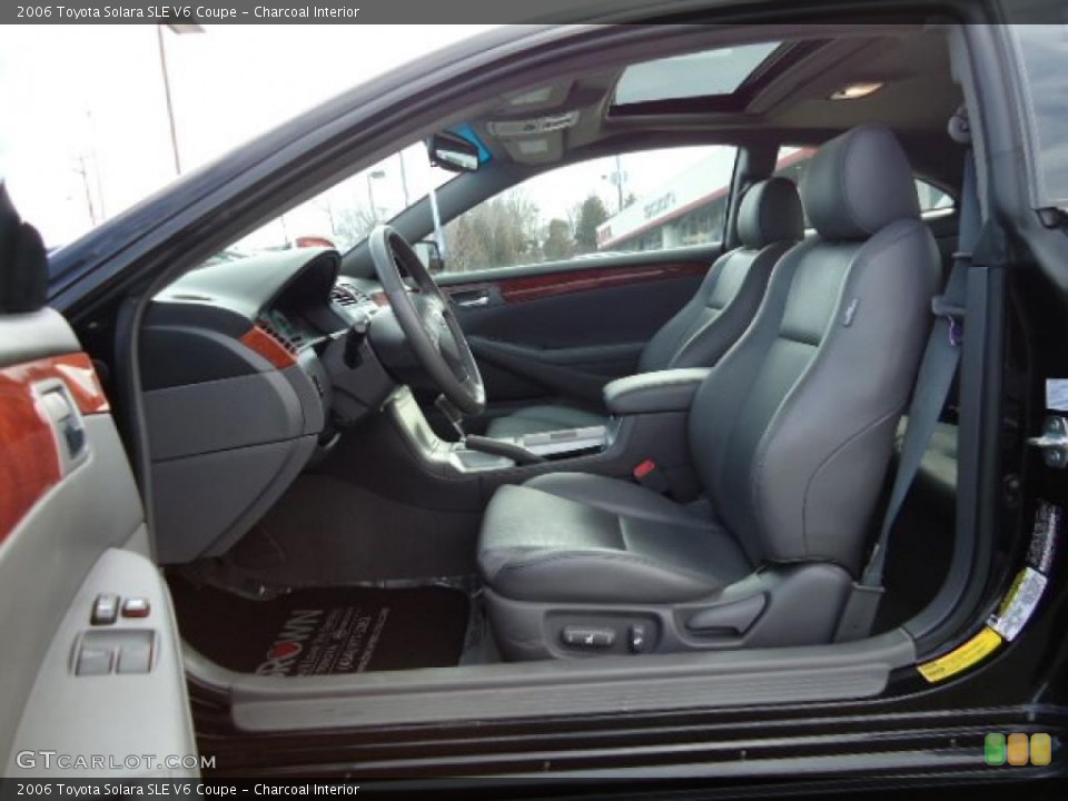 Charcoal Interior Photo for the 2006 Toyota Solara SLE V6 Coupe #44593372