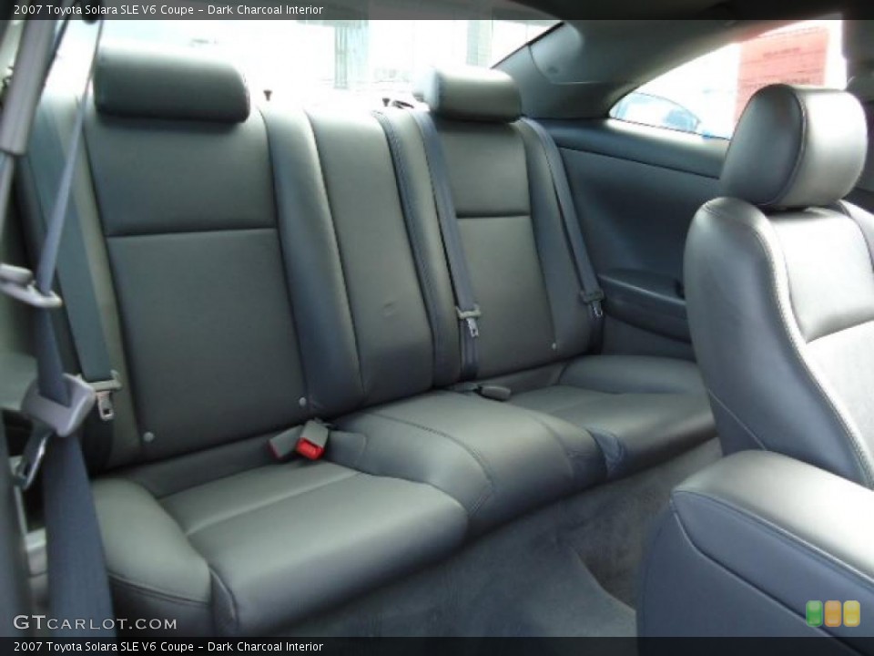 Dark Charcoal Interior Photo for the 2007 Toyota Solara SLE V6 Coupe #44593596