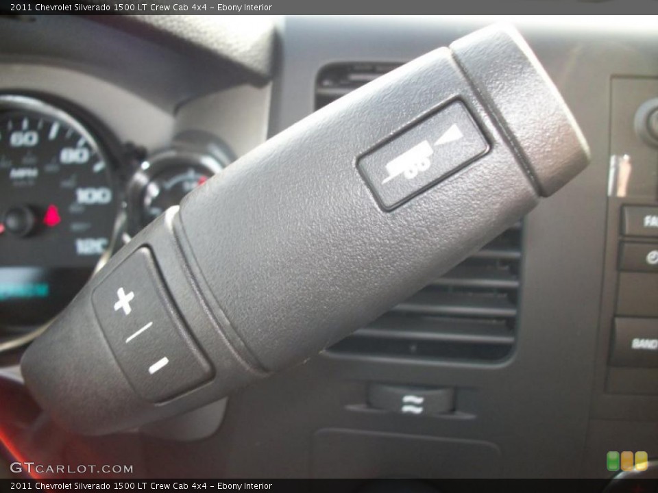 Ebony Interior Transmission for the 2011 Chevrolet Silverado 1500 LT Crew Cab 4x4 #44601552