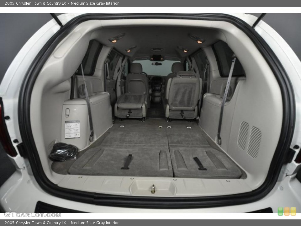 Medium Slate Gray Interior Trunk for the 2005 Chrysler Town & Country LX #44618107