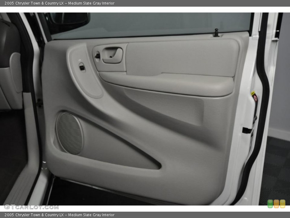 Medium Slate Gray Interior Door Panel for the 2005 Chrysler Town & Country LX #44618203