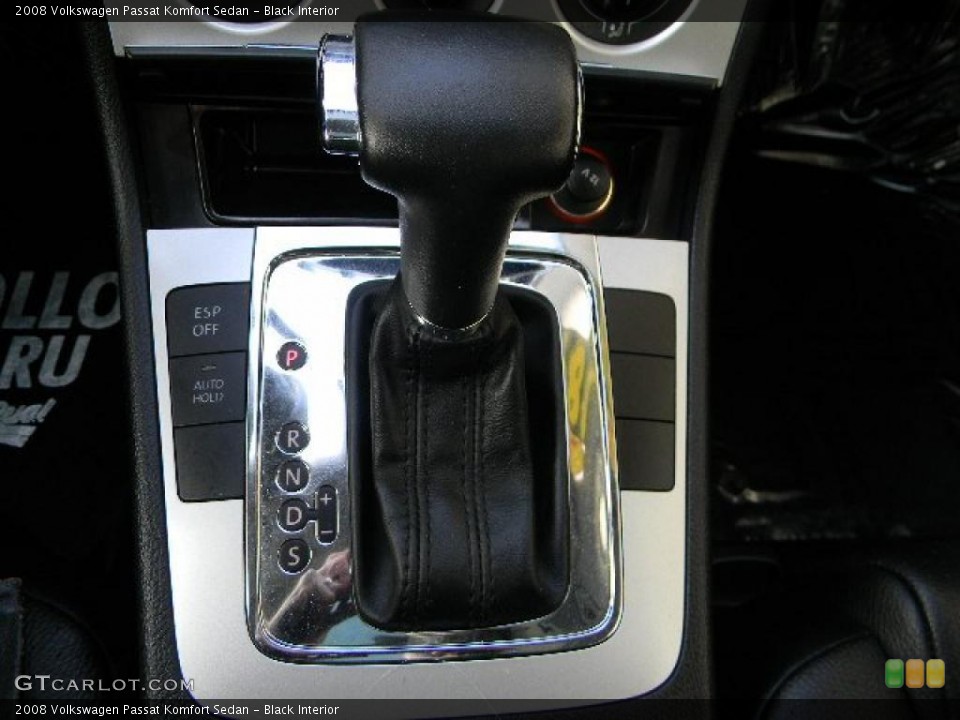 Black Interior Transmission for the 2008 Volkswagen Passat Komfort Sedan #44621415