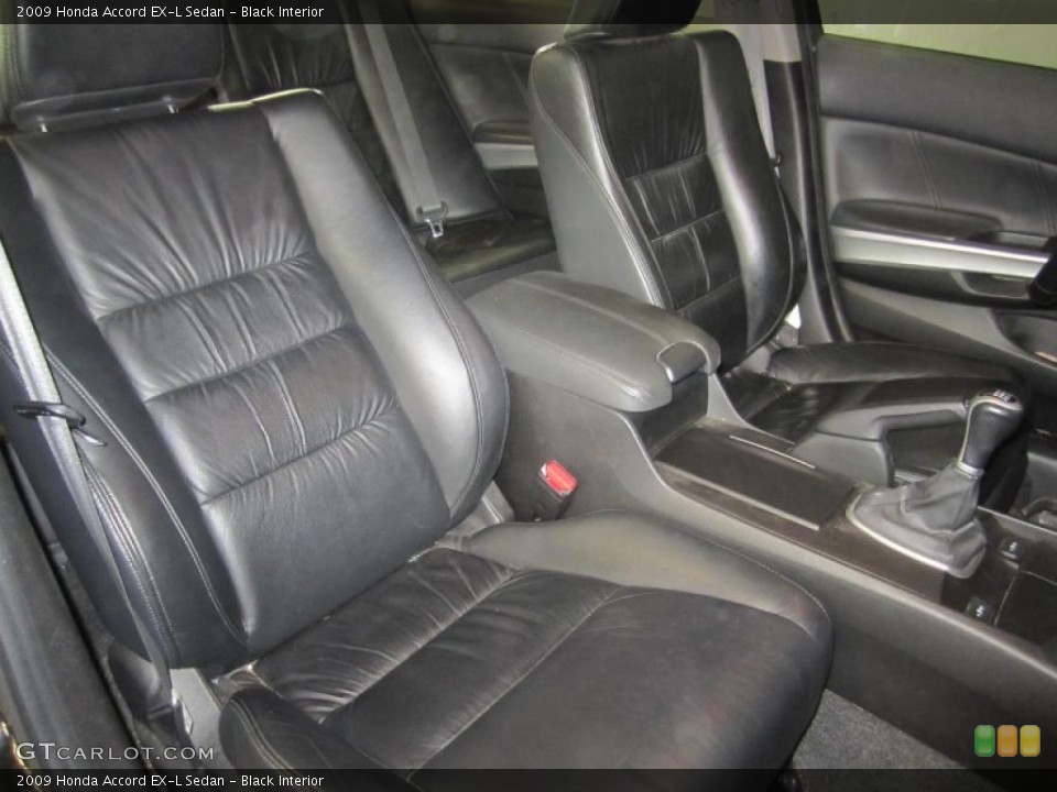 Black Interior Photo for the 2009 Honda Accord EX-L Sedan #44622743
