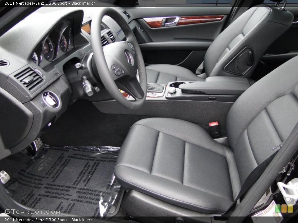 Black Interior Photo for the 2011 Mercedes-Benz C 300 Sport #44623579