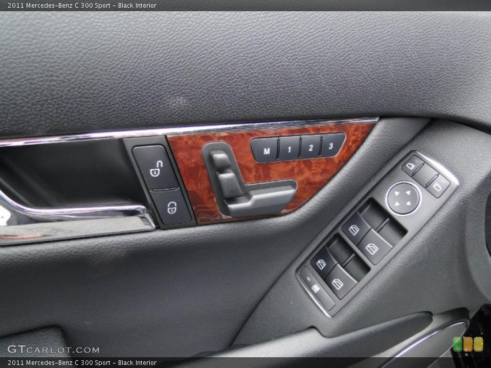 Black Interior Controls for the 2011 Mercedes-Benz C 300 Sport #44623613