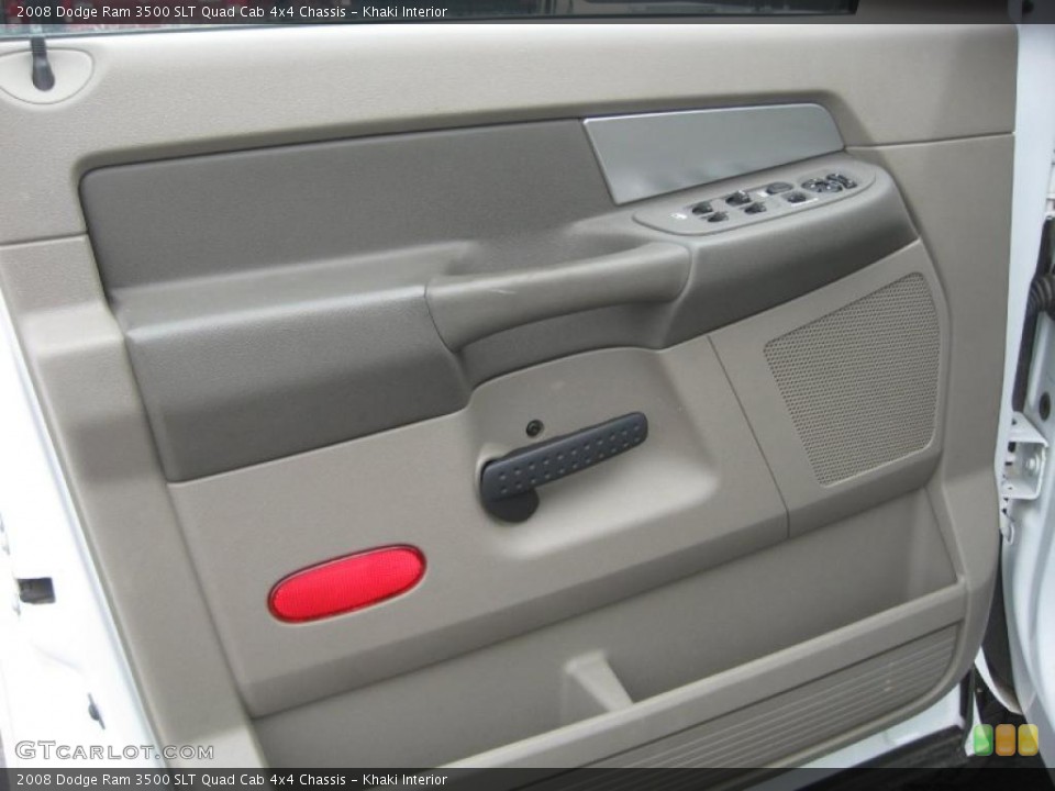 Khaki Interior Door Panel for the 2008 Dodge Ram 3500 SLT Quad Cab 4x4 Chassis #44626251