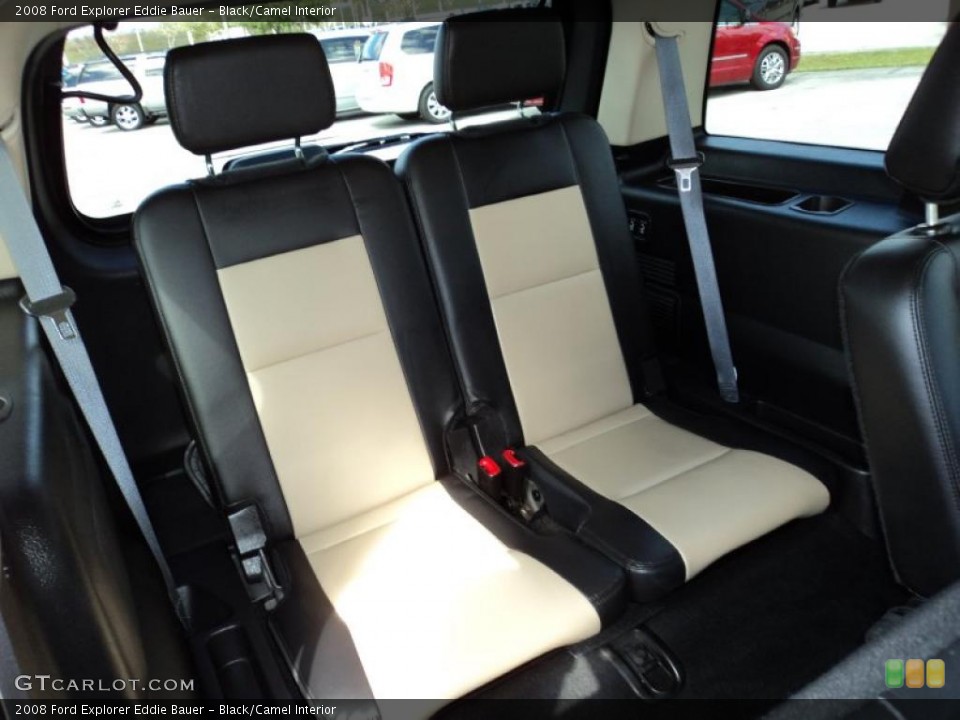 Black/Camel Interior Photo for the 2008 Ford Explorer Eddie Bauer #44630014