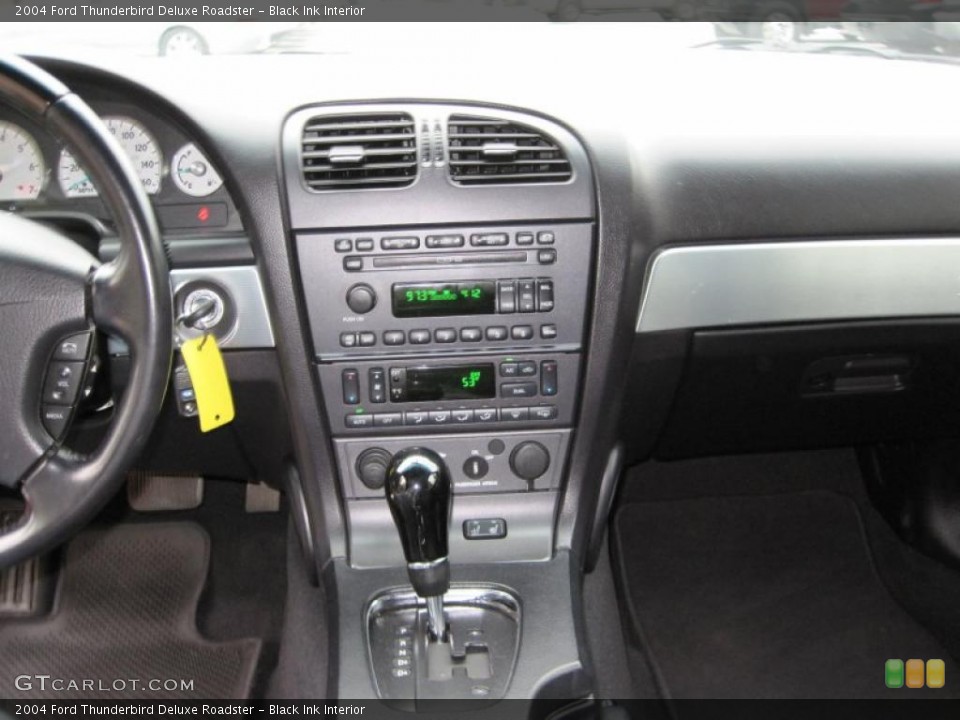 Black Ink Interior Dashboard for the 2004 Ford Thunderbird Deluxe Roadster #44631154