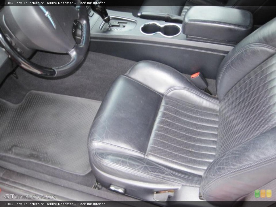 Black Ink Interior Photo for the 2004 Ford Thunderbird Deluxe Roadster #44631182