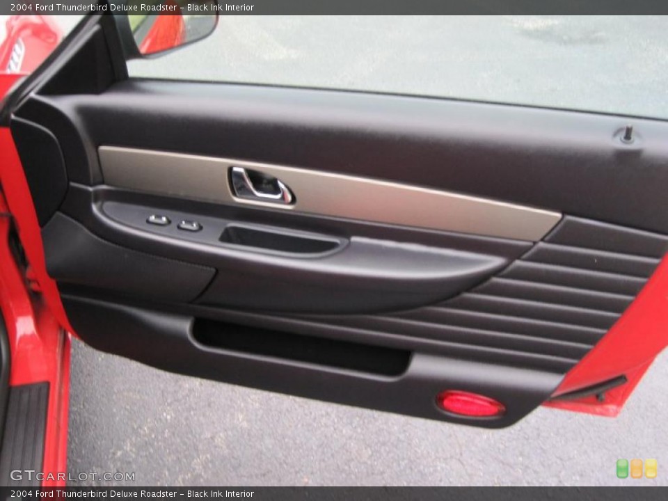 Black Ink Interior Door Panel for the 2004 Ford Thunderbird Deluxe Roadster #44631282