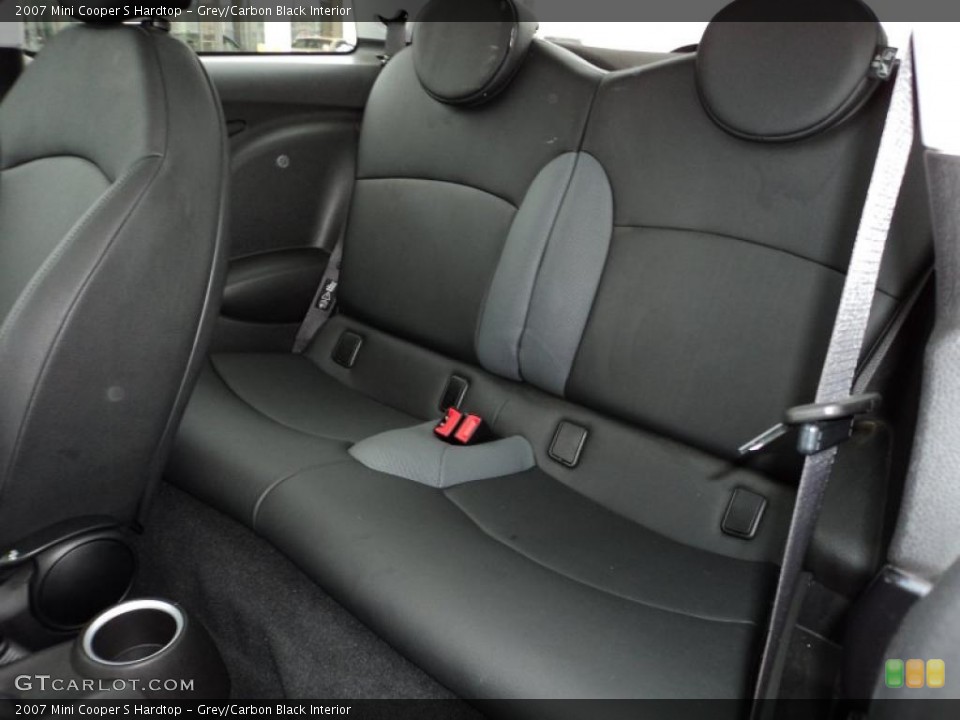 Grey/Carbon Black Interior Photo for the 2007 Mini Cooper S Hardtop #44631414