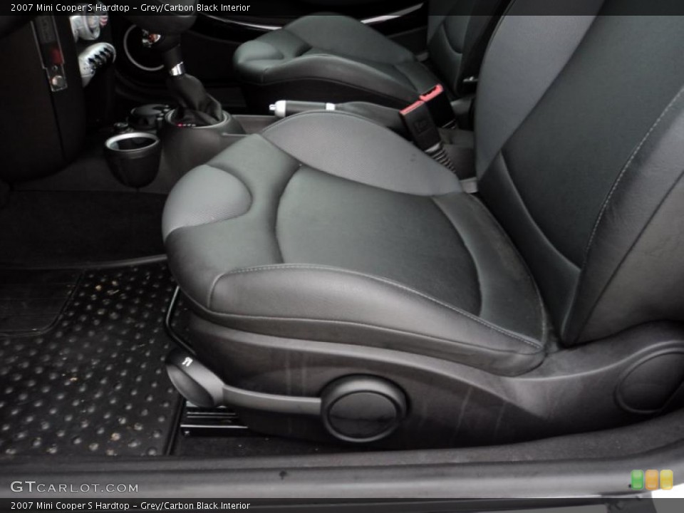 Grey/Carbon Black Interior Photo for the 2007 Mini Cooper S Hardtop #44631474