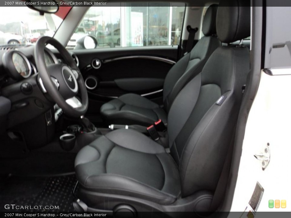 Grey/Carbon Black Interior Photo for the 2007 Mini Cooper S Hardtop #44631482