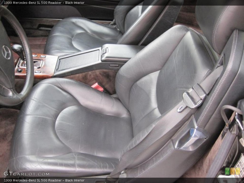 Black Interior Photo for the 1999 Mercedes-Benz SL 500 Roadster #44631492