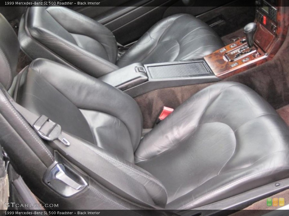 Black Interior Photo for the 1999 Mercedes-Benz SL 500 Roadster #44631507