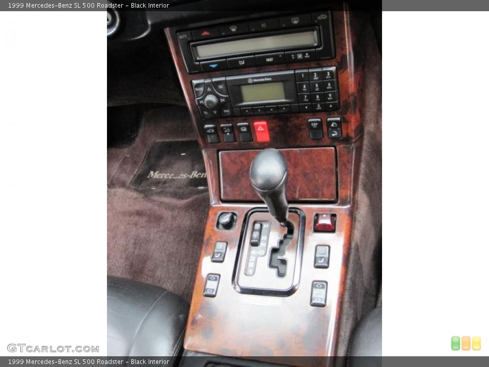 Black Interior Transmission for the 1999 Mercedes-Benz SL 500 Roadster #44631666